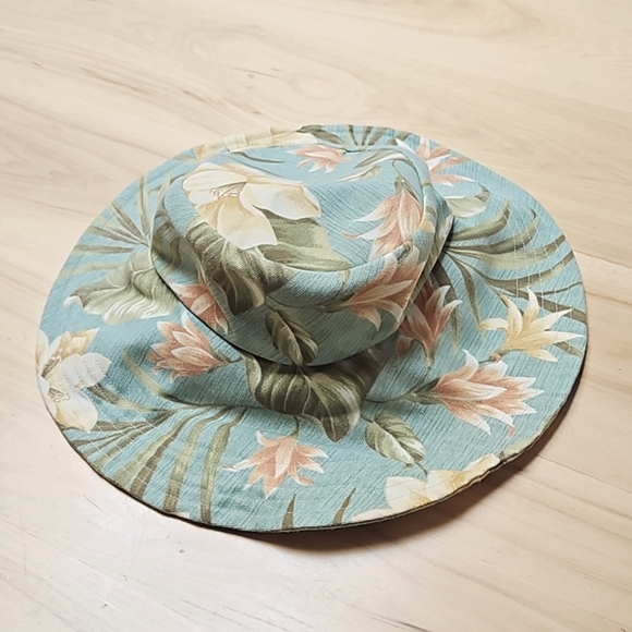 na Accessories - Tropical bucket hat sun hat with oversized brim